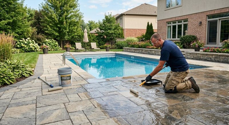 Pool Patio Paving Service
