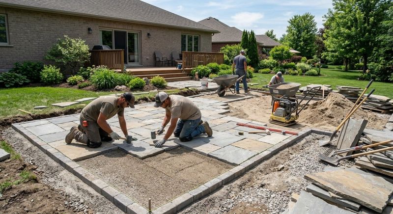 Pool Patio Paving Service