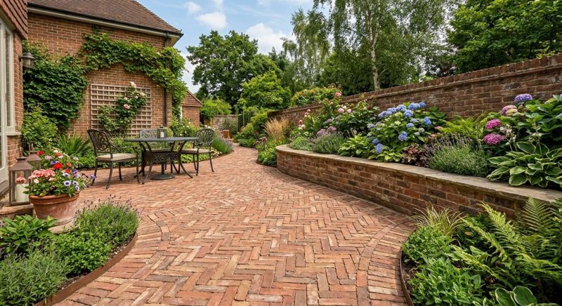 Patio Brick Installation in Greenwich, CT